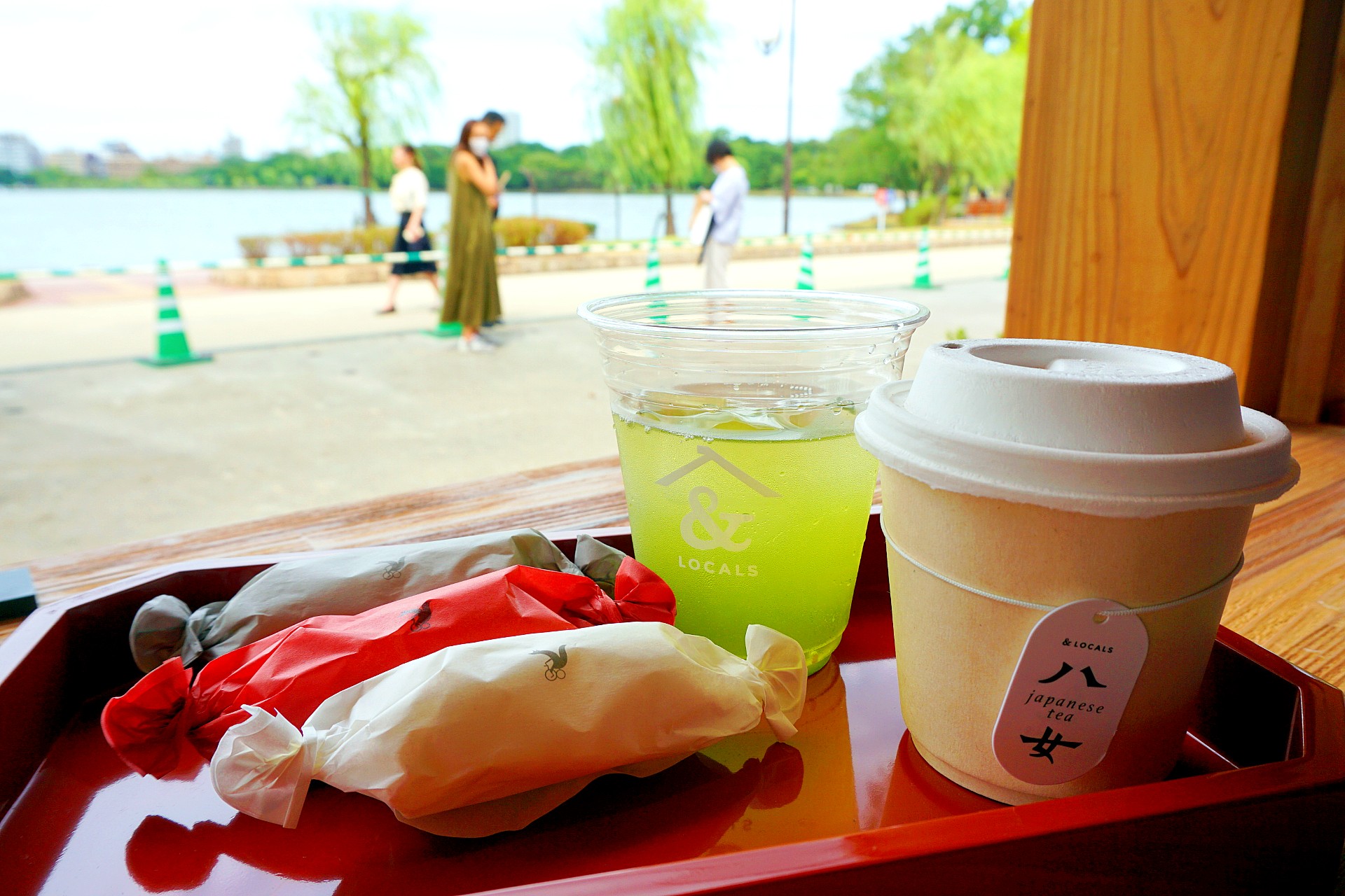 大濠Terrace 八女茶與日本庭園。